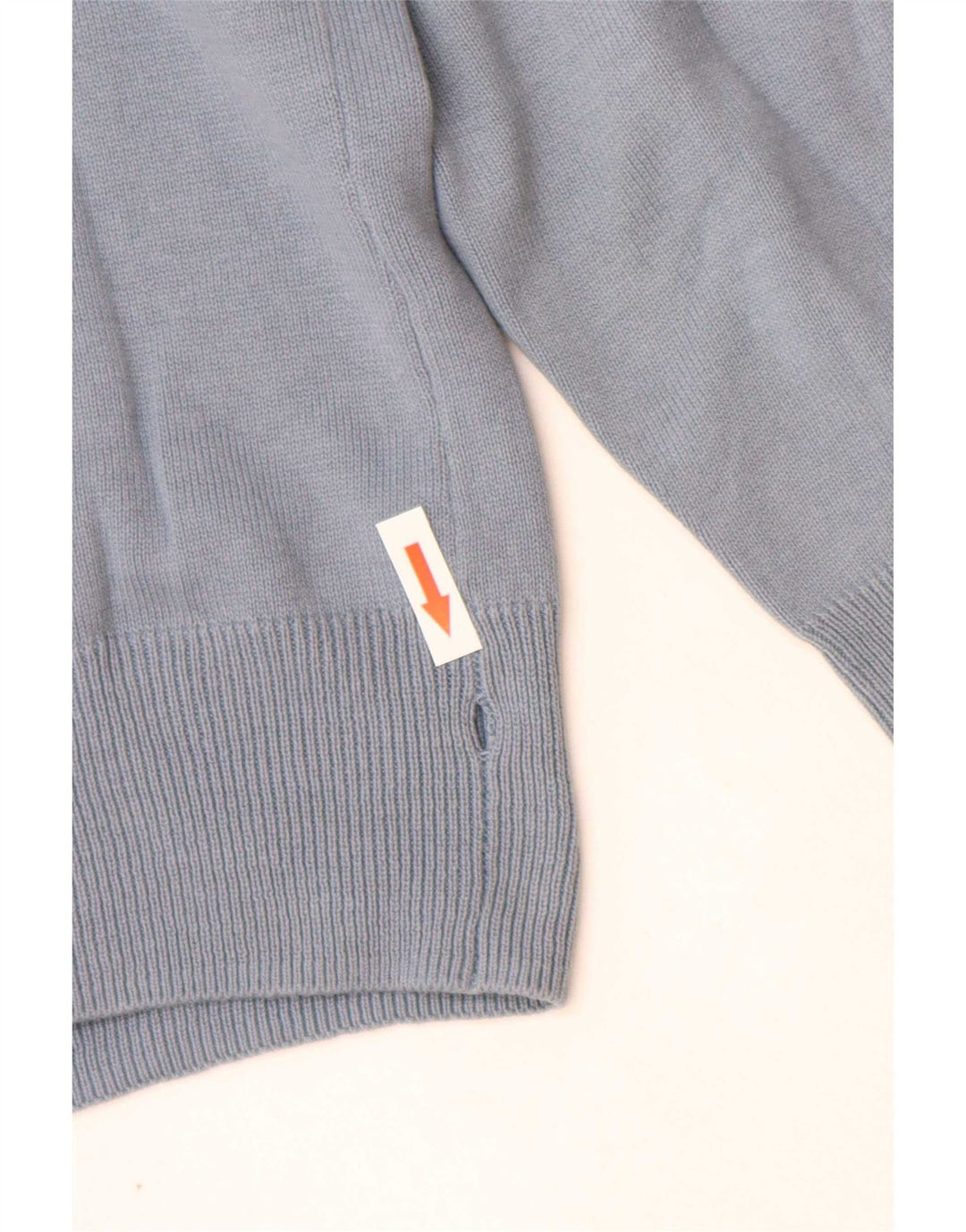 Maglione maglione girocollo da uomo Marks & Spencer grande cotone blu