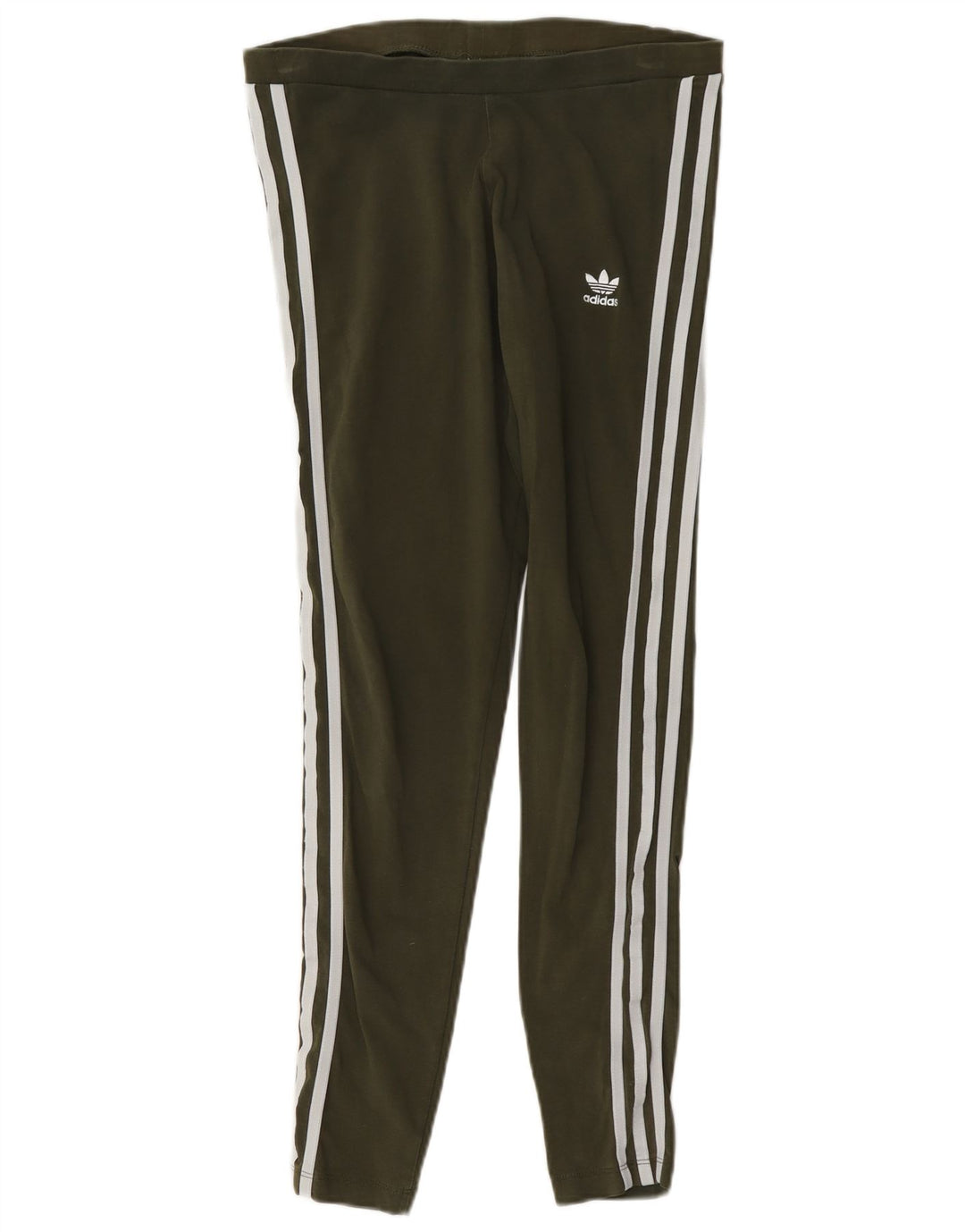 Leggings Adidas da donna UK 14 cotone kaki medio