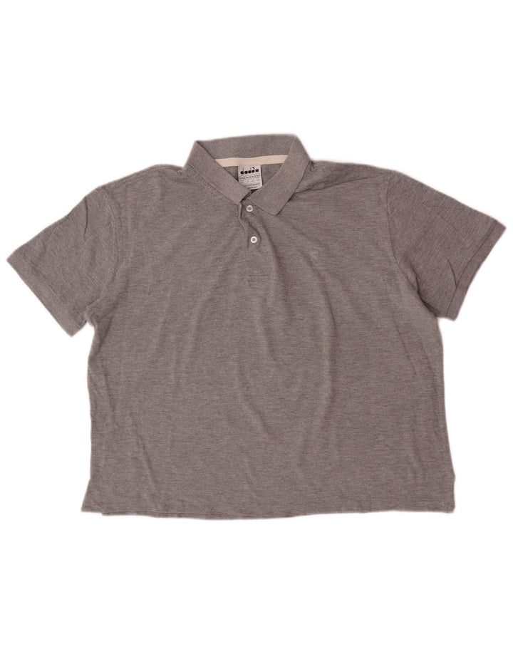 Polo Diadora Uomo 2XL Grigia