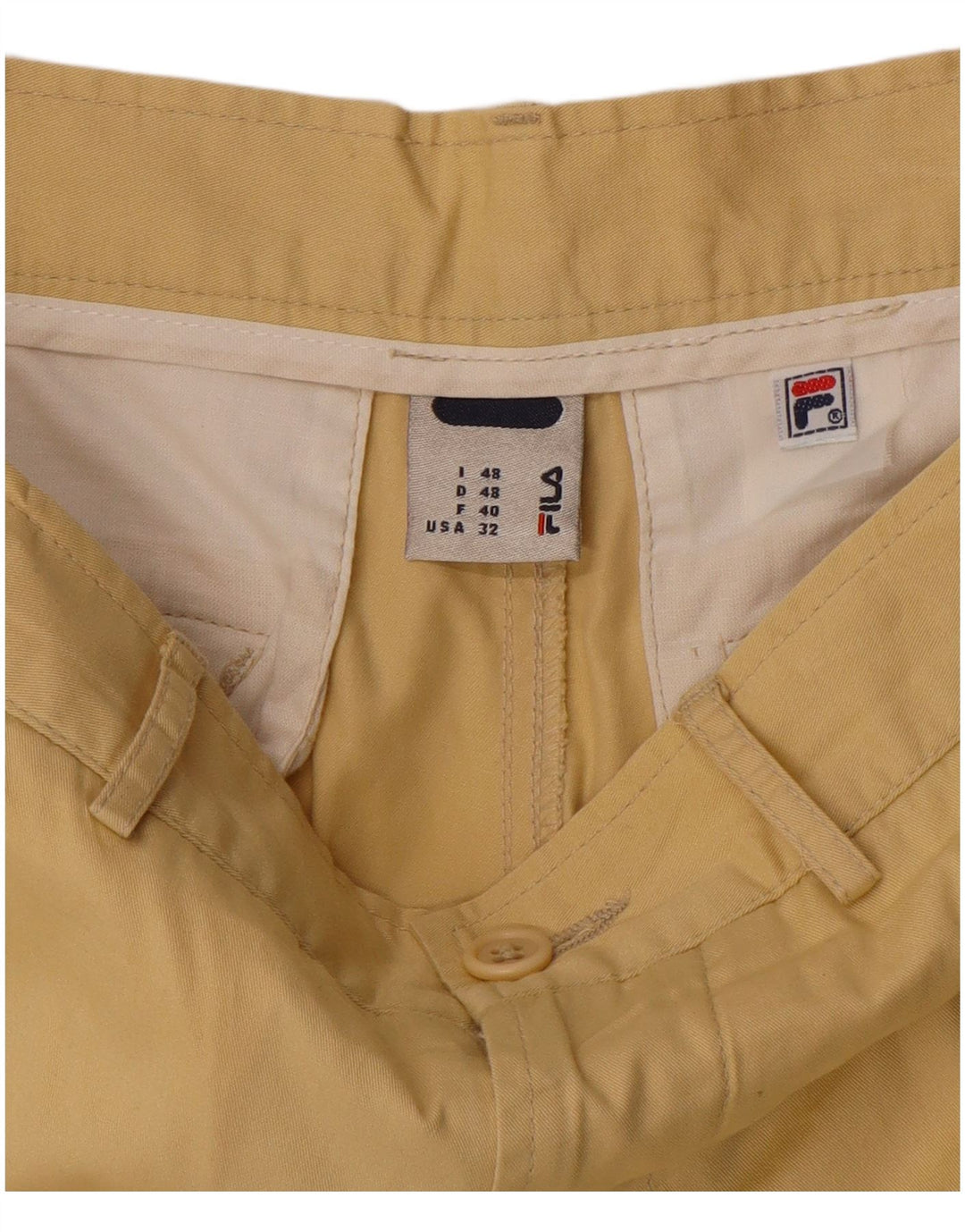 Pantaloncini cargo da uomo FILA W32 Large Beige