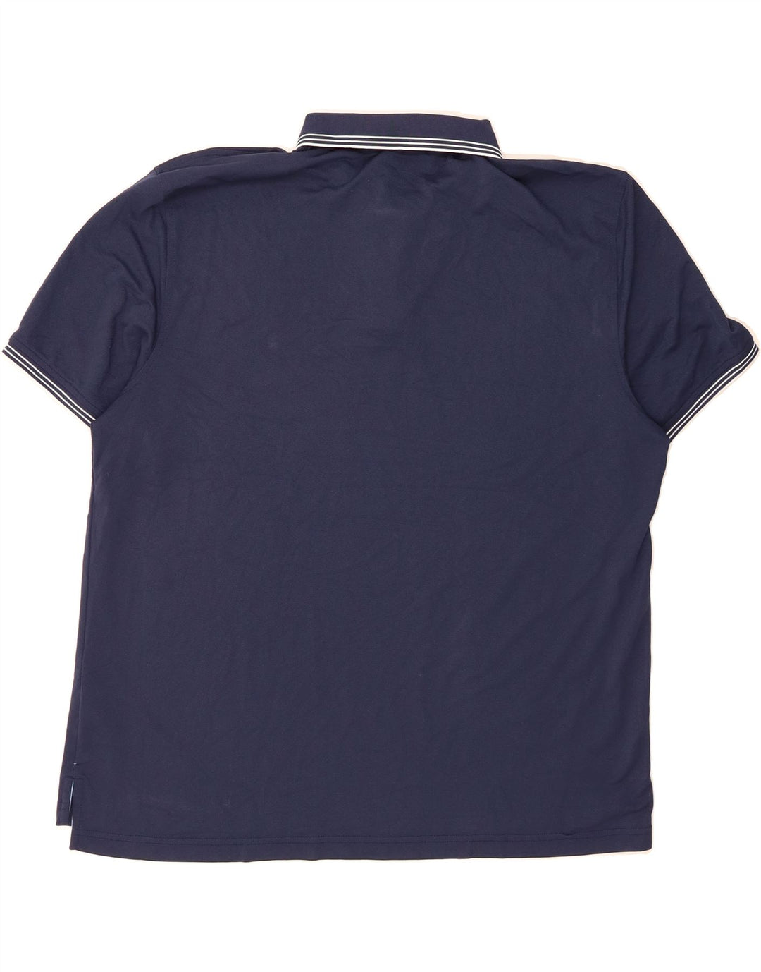 IZOD Mens Polo Shirt 2XL Navy Blue Polyester Vintage Izod and Second-Hand Izod from Messina Hembry 