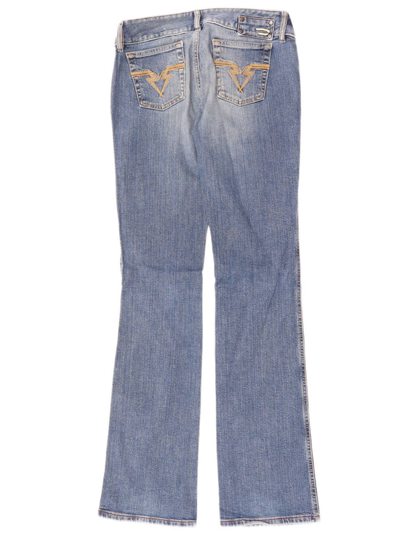 Jeans bootcut da donna Diesel a vita bassa W28 L33 cotone blu