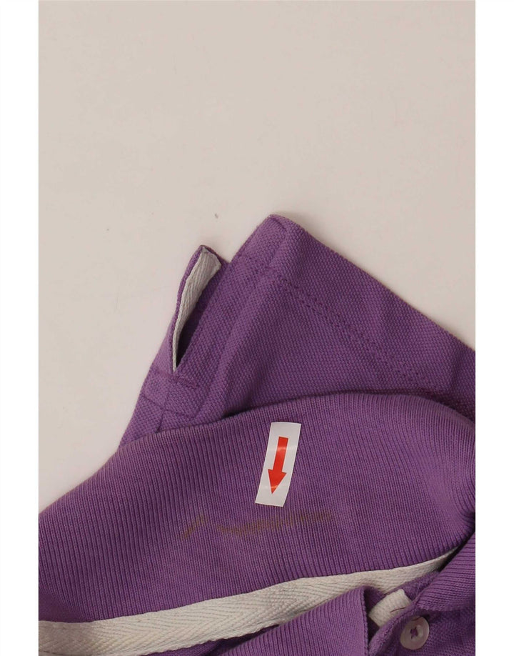 Polo Diadora Uomo Viola Medio Cotone