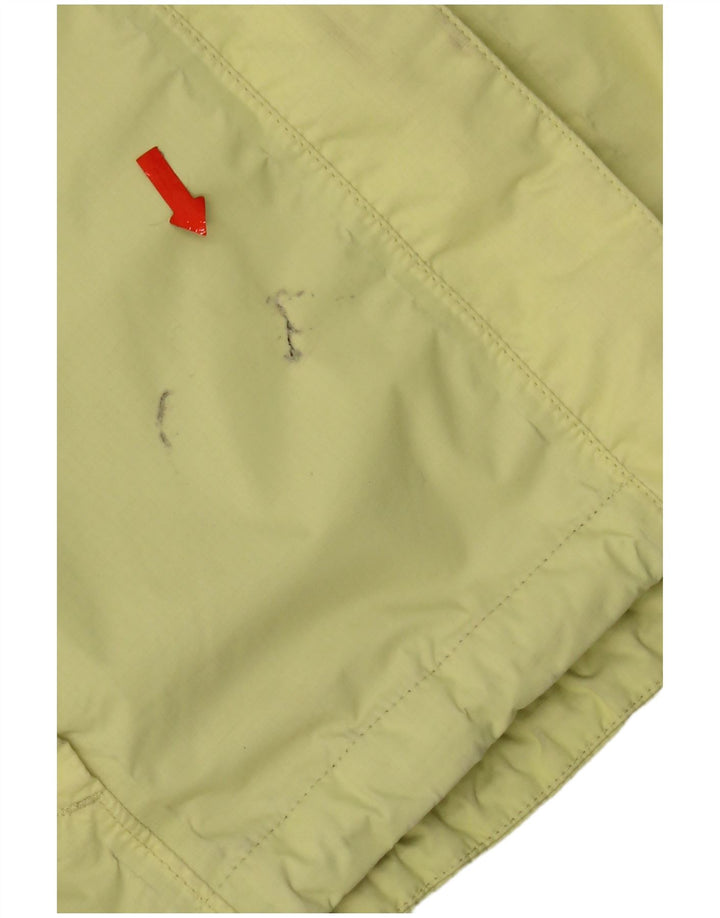 Giacca antipioggia con cappuccio da donna The North Face UK 14 nylon giallo medio
