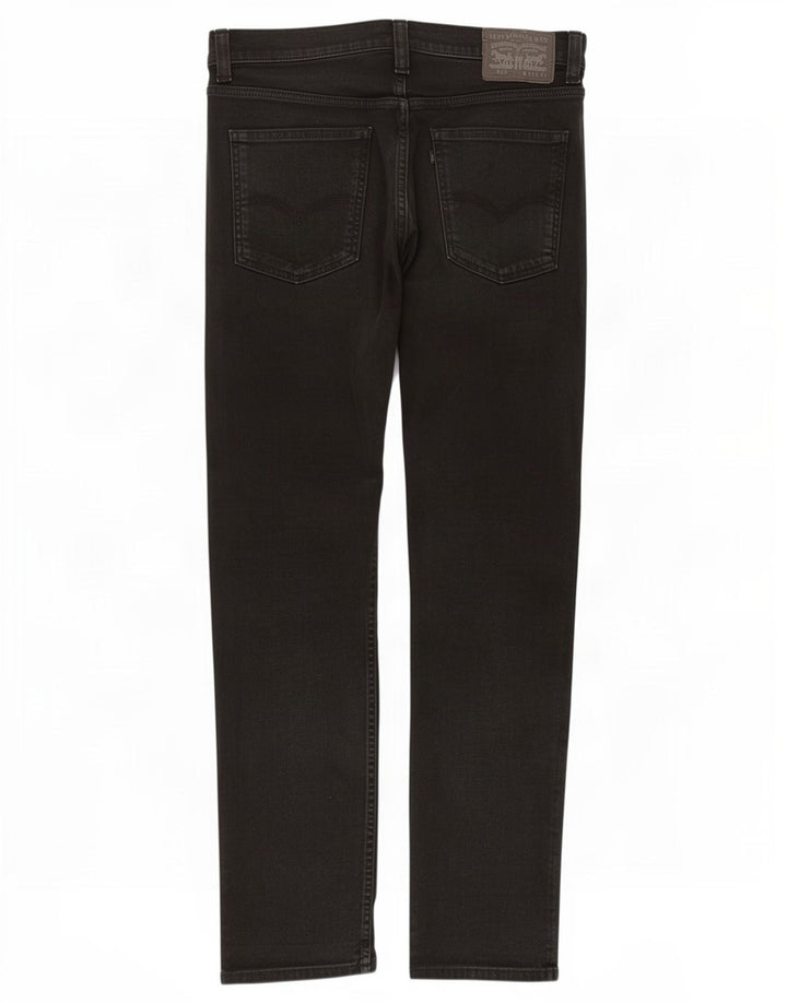 Jeans Levi's Uomo 511 Slim W32 L32 Cotone Nero