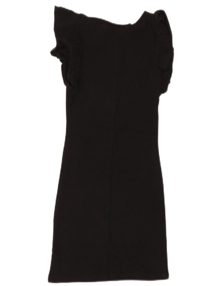 Abito tubino Zara da donna UK 10 piccolo in cotone nero