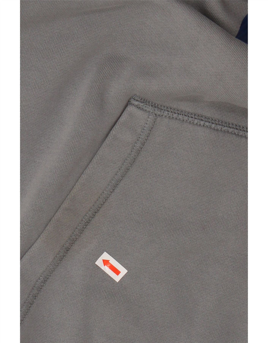 NIKE Felpa con cappuccio grafica da uomo grande in cotone grigio