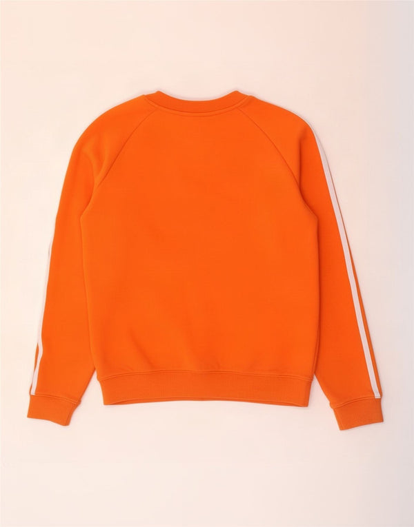 Felpa da donna Adidas Jumper UK 14 cotone arancione medio