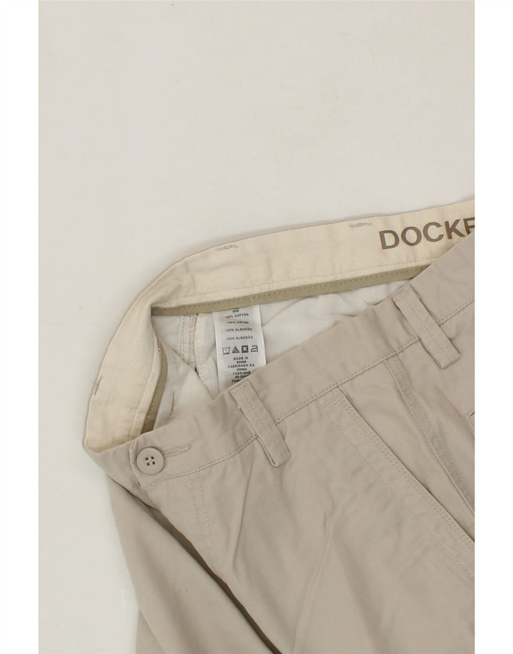 DOCKERS Mens Chino Shorts W30 Medium Beige Cotton Vintage Dockers and Second-Hand Dockers from Messina Hembry 