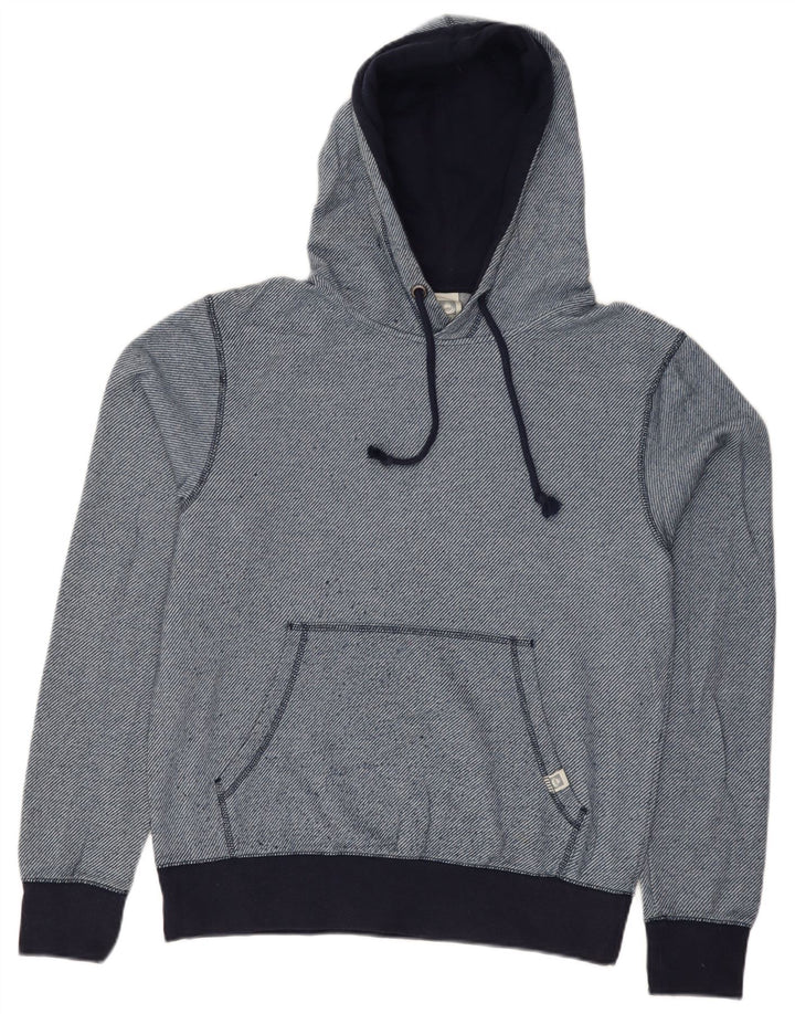 Maglione con cappuccio da uomo Saltrock piccolo poliestere gessato blu