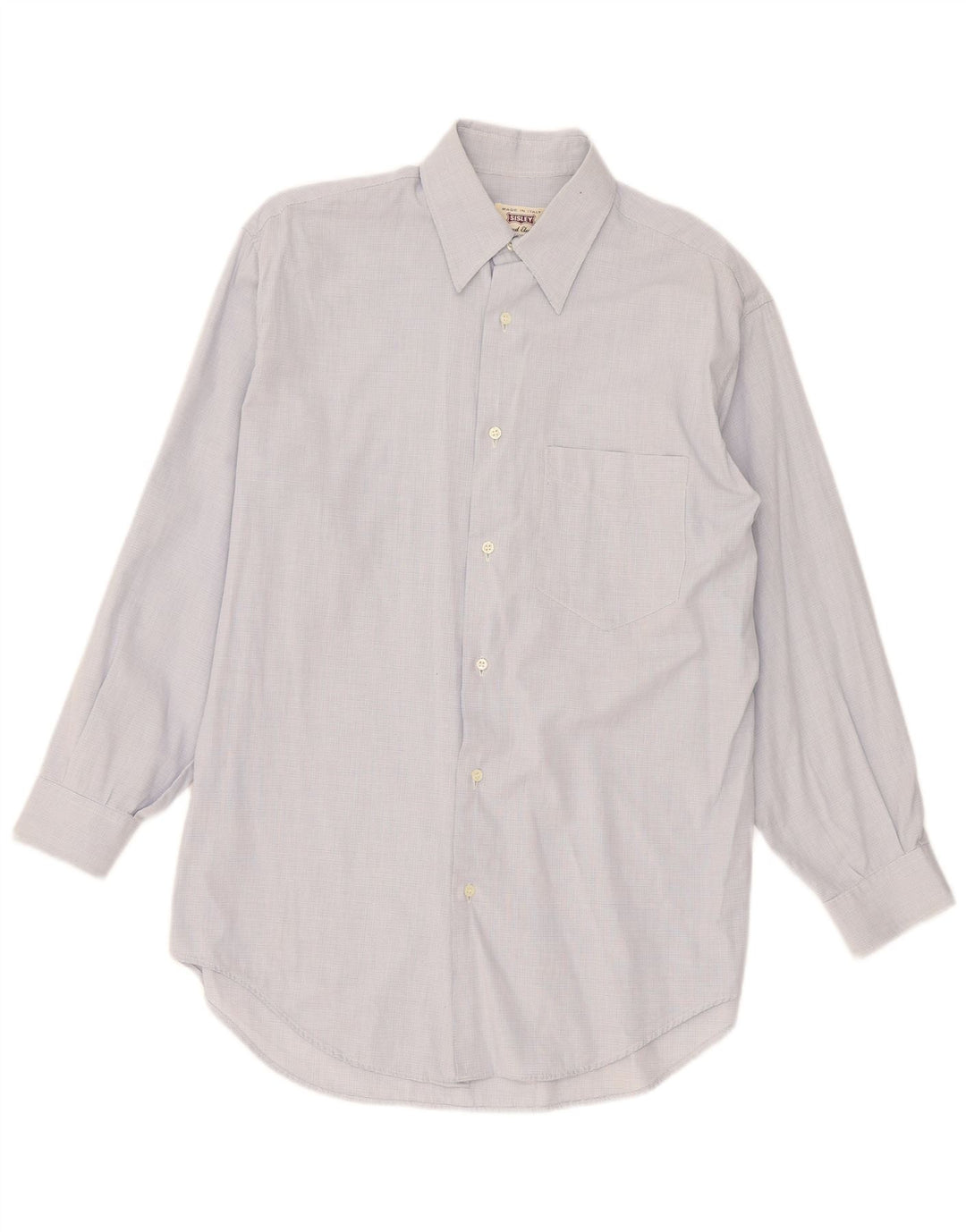 Camicia da uomo Sisley a quadretti blu medio