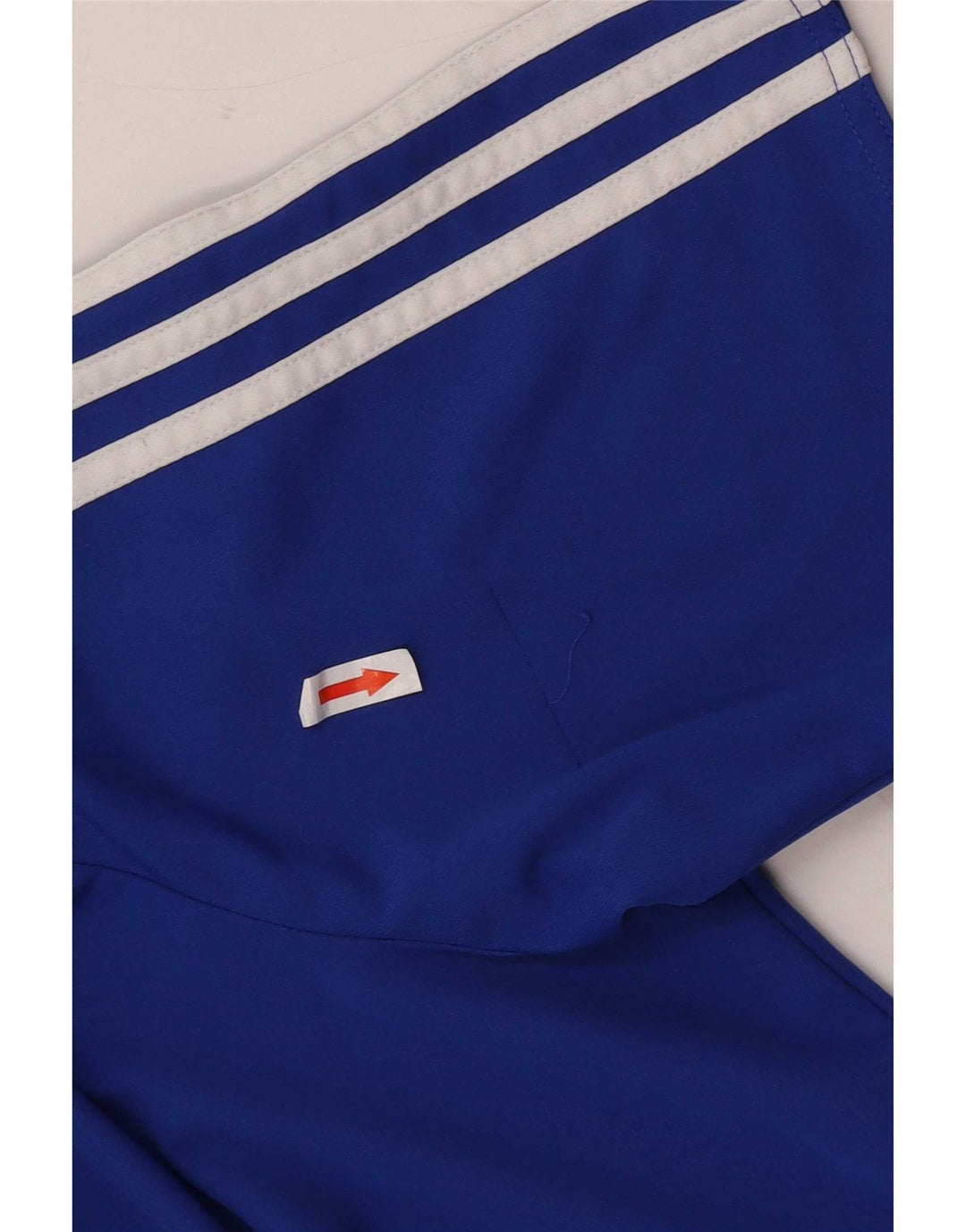 T-shirt Adidas Climalite da uomo, grande, in poliestere color block blu