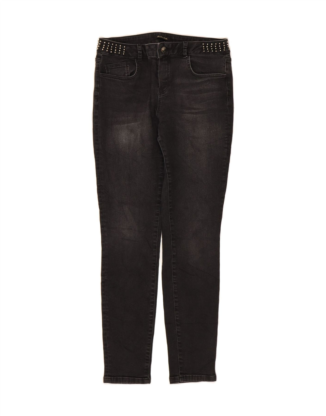 MASSIMO DUTTI Womens Skinny Jeans W30 L29 Grey Vintage Massimo Dutti and Second-Hand Massimo Dutti from Messina Hembry 