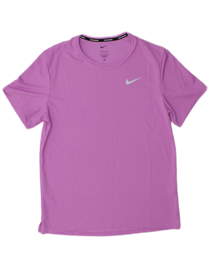 T-shirt Nike Dri Fit da uomo, piccola, in poliestere viola