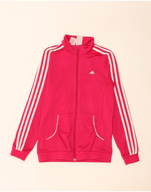 Giacca Top Tuta Adidas Bambina 14-15 Anni Poliestere Rosa