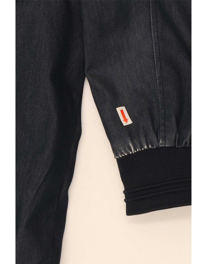 Zara Giubbotto bomber da uomo UK 38 Medio Blu navy