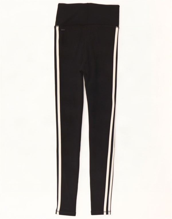 Leggings Adidas Climalite da donna UK 4/6 XS poliestere nero