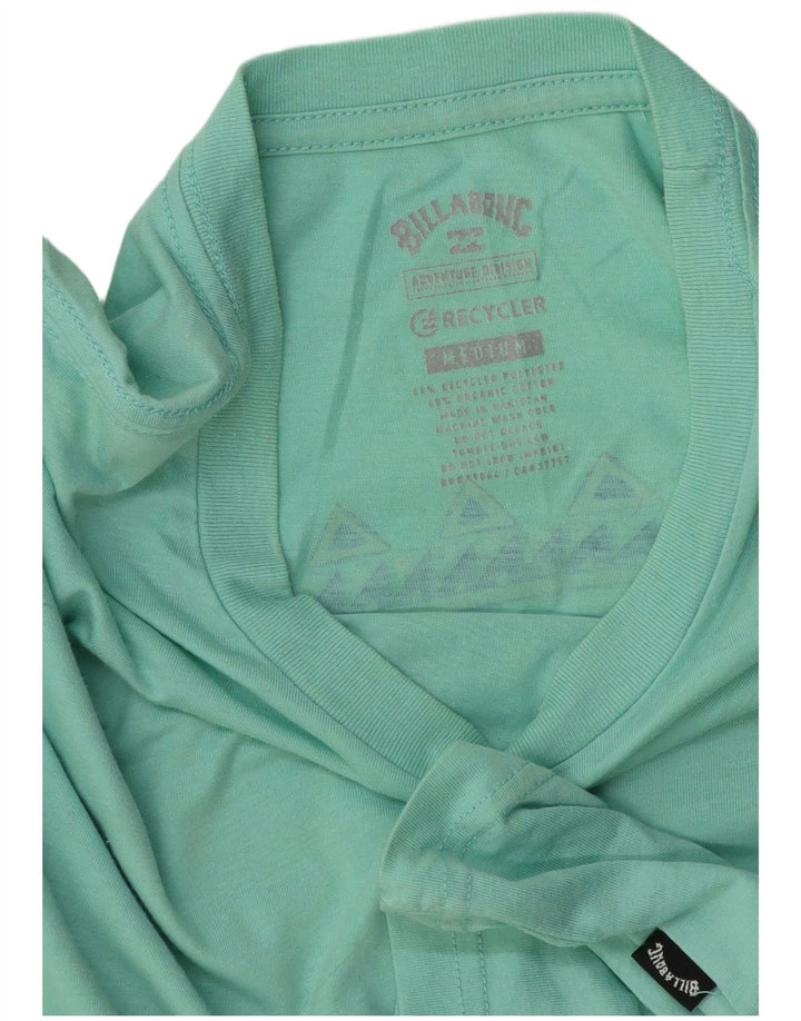 Maglietta grafica da uomo Billabong Top in poliestere verde medio