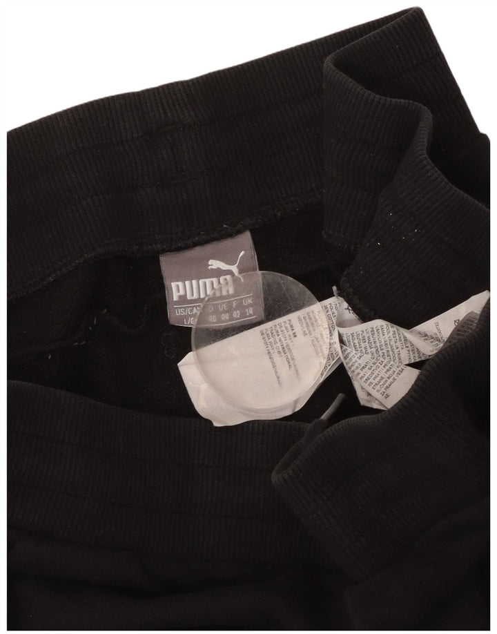 Pantaloni da tuta da donna Puma Joggers UK 14 Large Nero Poliestere