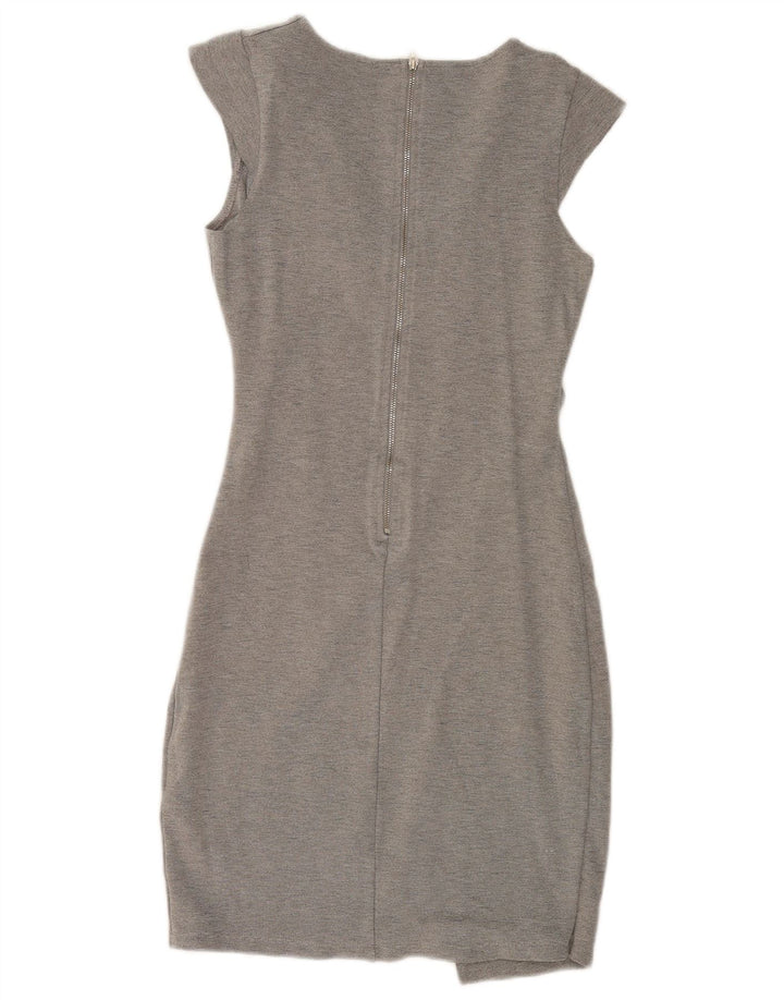 Abito aderente da donna French Connection UK 10 Piccolo in viscosa grigia