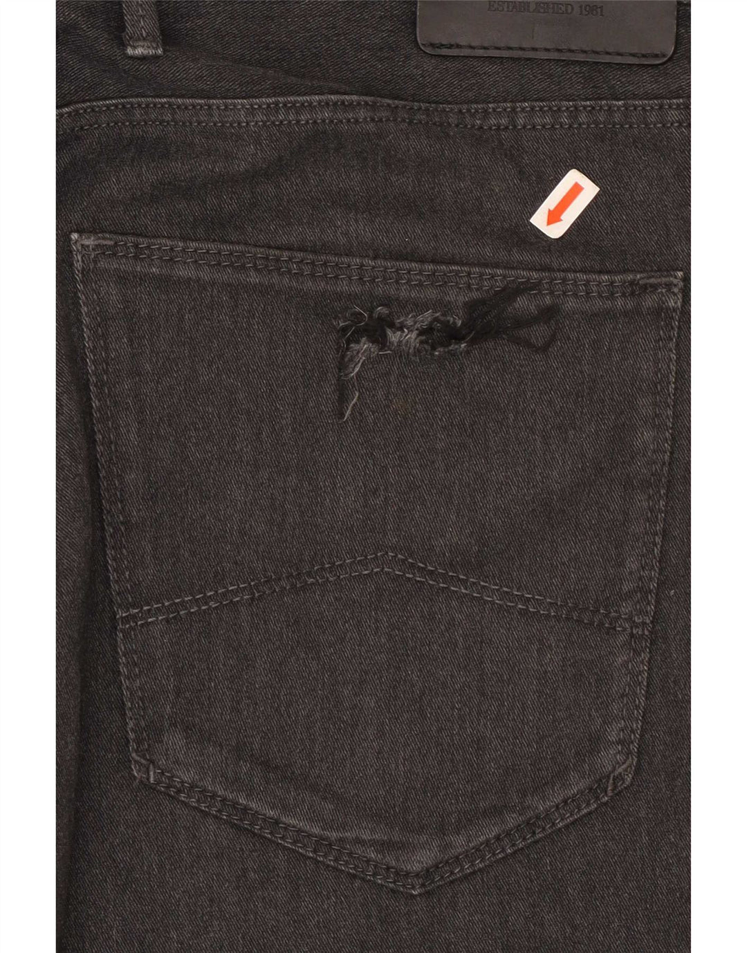 Jeans slim da uomo Armani W36 L30 cotone nero