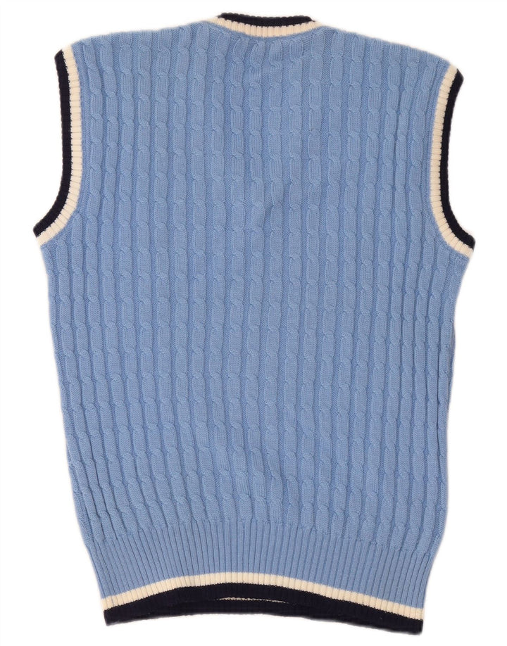 Canotta vintage da uomo canotta piccola classica a righe blu