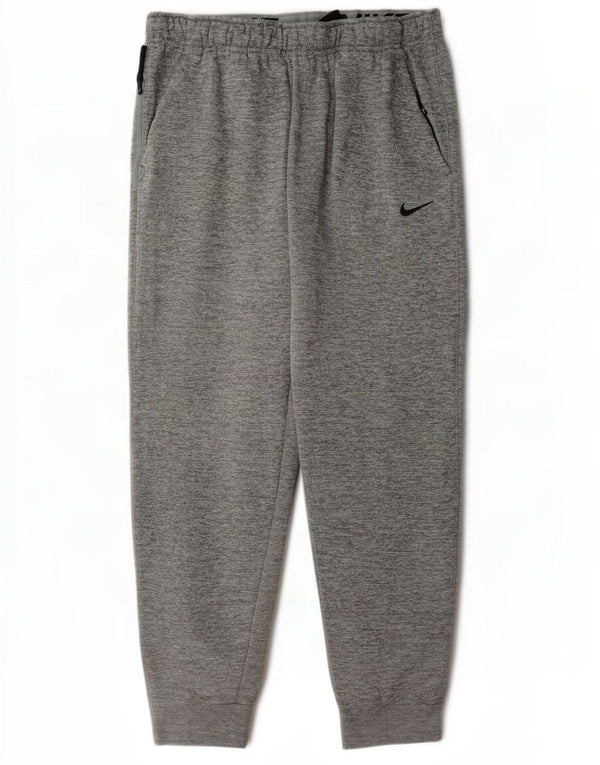 Pantaloni da tuta Nike Therma-Fit da uomo Joggers XL Poliestere chiazzato grigio
