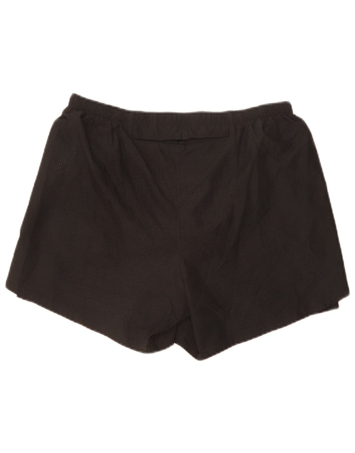 Pantaloncini sportivi Nike Dri Fit Graphic da uomo, grandi, in poliestere nero