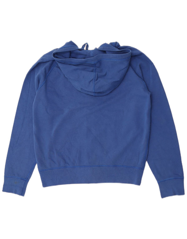 Maglione con cappuccio e zip da uomo Gap in cotone blu medio