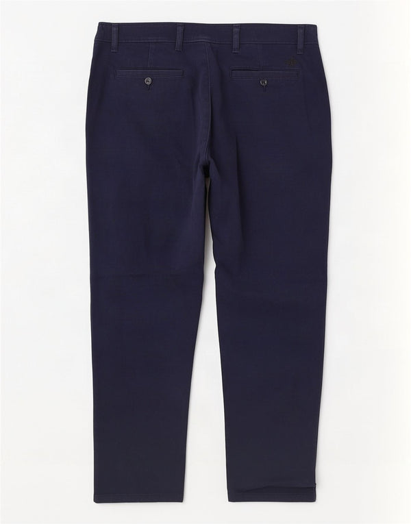 Pantaloni chino slim fit da uomo Dockers W36 L32 in cotone blu navy