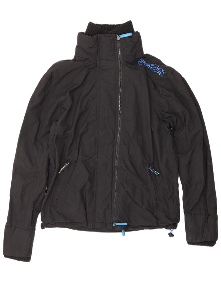 Giacca a vento da donna The Windcheater SUPERDRY UK 14 media nera