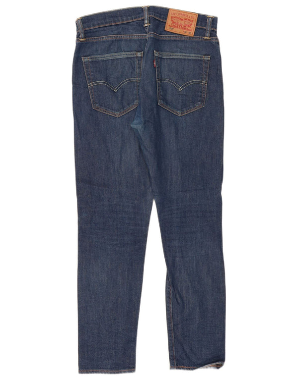 Levi's Mens 512 Slim Tapered Jeans W30 L30 Navy Blue Cotton