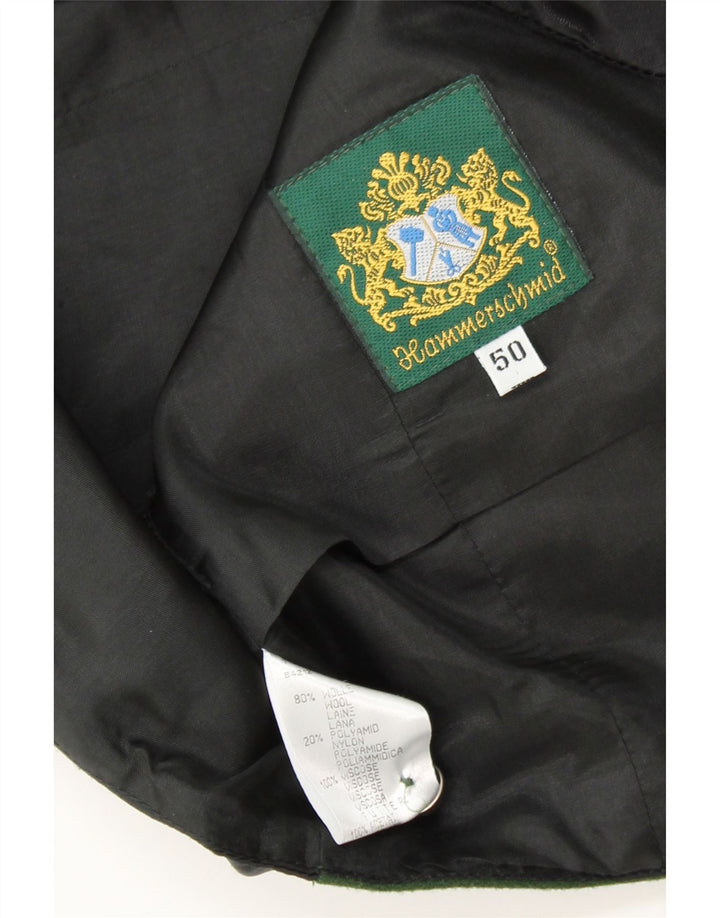 HAMMERSCHMID Gilet da uomo EU 50 Lana verde medio