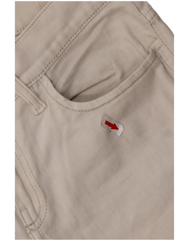 DIESEL Jeans dritti slim Liv da donna W27 L24 cotone bianco