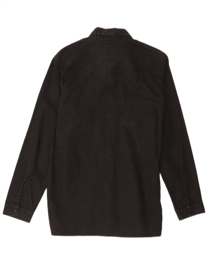 Camicia di jeans da uomo Levi's piccola in cotone nero