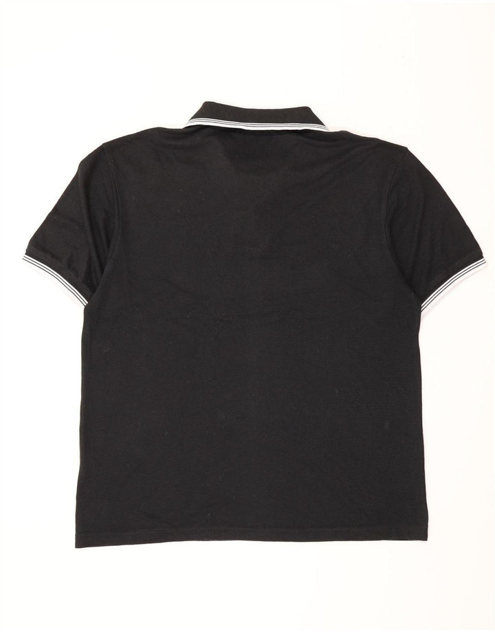 Polo da uomo Paul Smith grande in cotone nero