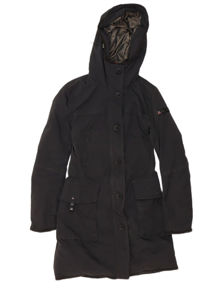 Cappotto imbottito con cappuccio da donna PEUTEREY IT 42 medio poliestere nero