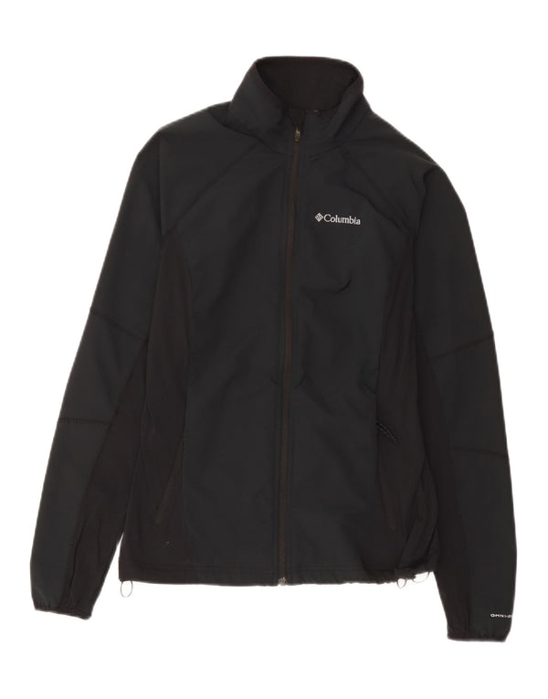 Giacca antipioggia Columbia Omni-Shield da donna UK 12 medio poliestere nero
