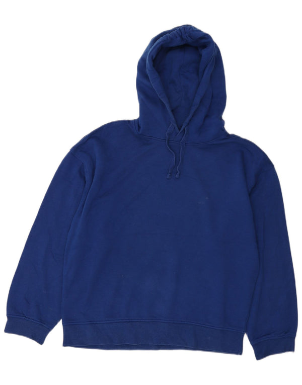 Maglione oversize con cappuccio da donna Zara UK 10 piccolo blu