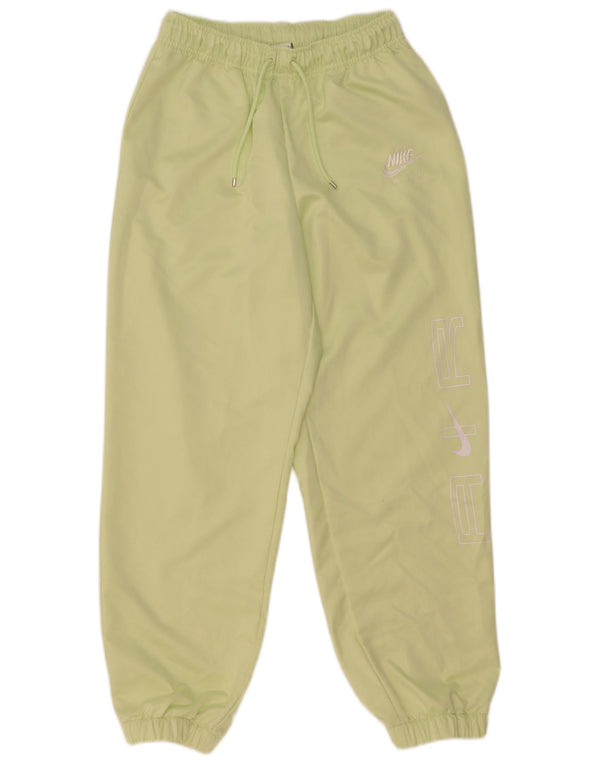 Pantaloni da tuta con grafica da donna Puma Joggers UK 8 Small Verde Poliestere