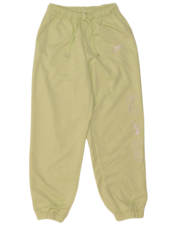 Pantaloni da tuta con grafica da donna Puma Joggers UK 8 Small Verde Poliestere