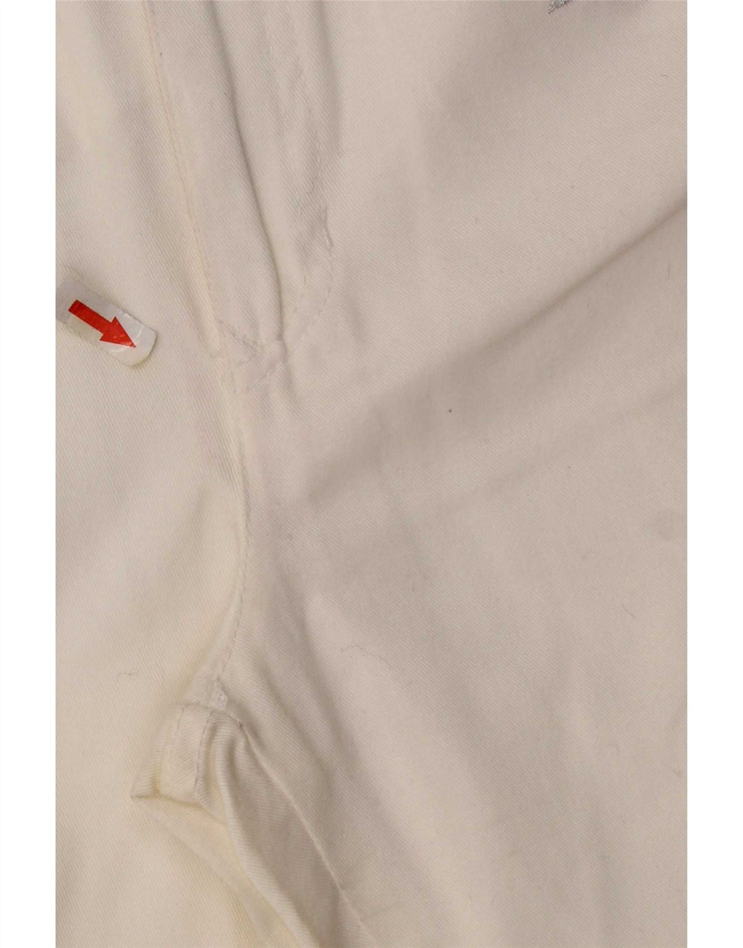 Pantaloni Capri a vita alta da donna Roccobarocco IT 44 Medium W26 L22 Bianco