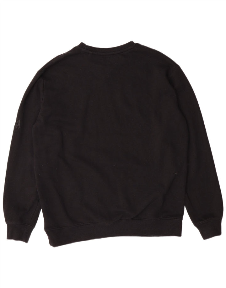 Felpa grafica da uomo ALCOTT New York City, maglione XL, cotone nero