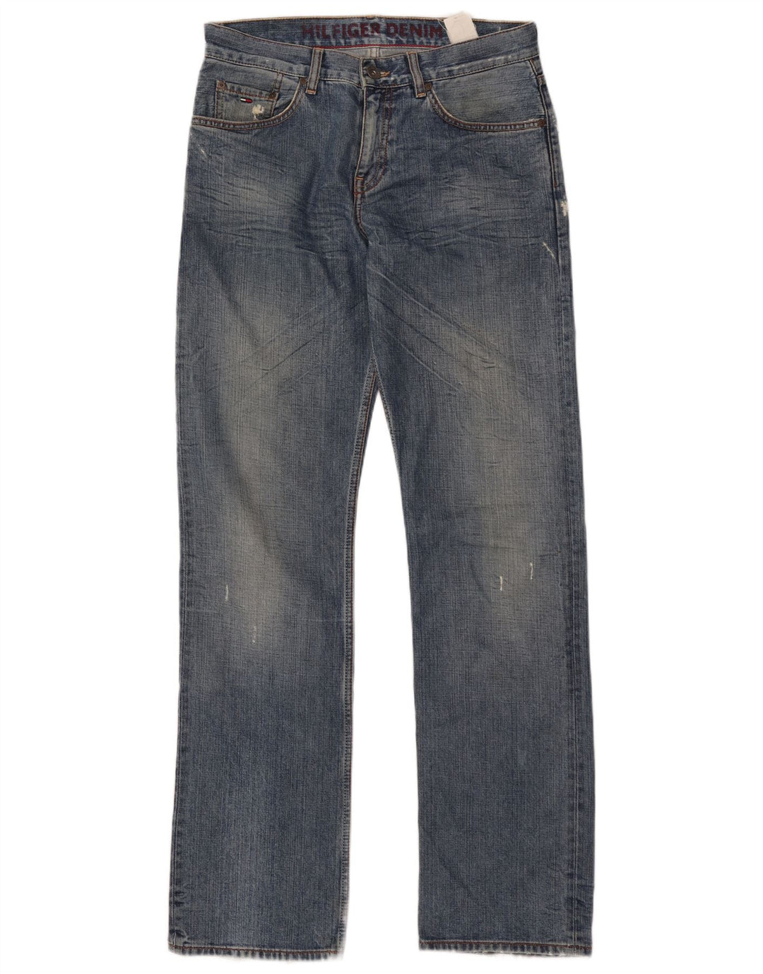 Jeans dritti dritti dritti da uomo Tommy Hilfiger W32 L35 blu