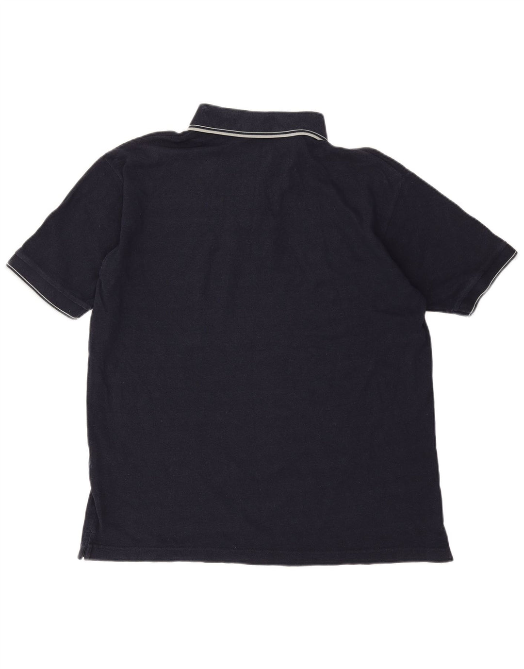Polo Kappa Uomo Media Cotone Blu Navy