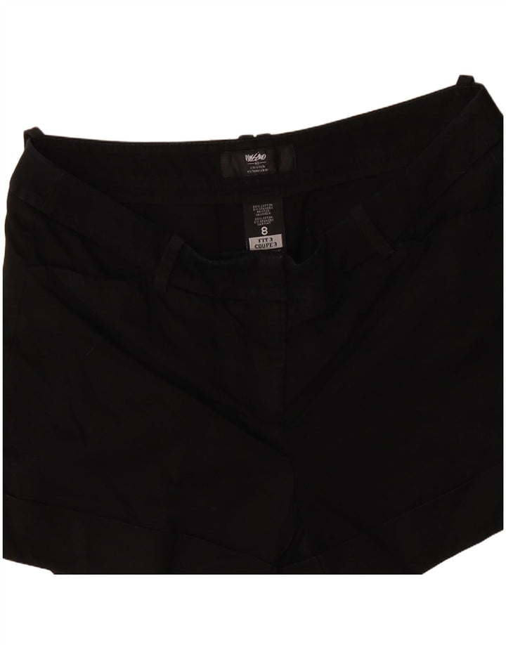 Pantaloncini casual da donna Mossimo US 8 Medium W32 Cotone nero