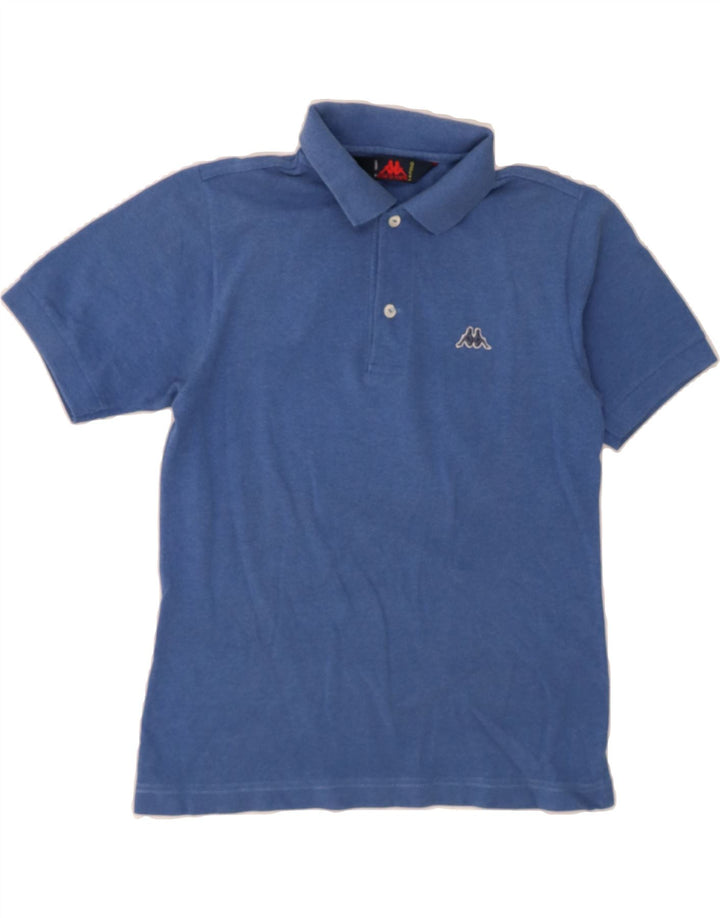 KAPPA Womens Polo Shirt UK 10 Small Blue Cotton Vintage Kappa and Second-Hand Kappa from Messina Hembry 