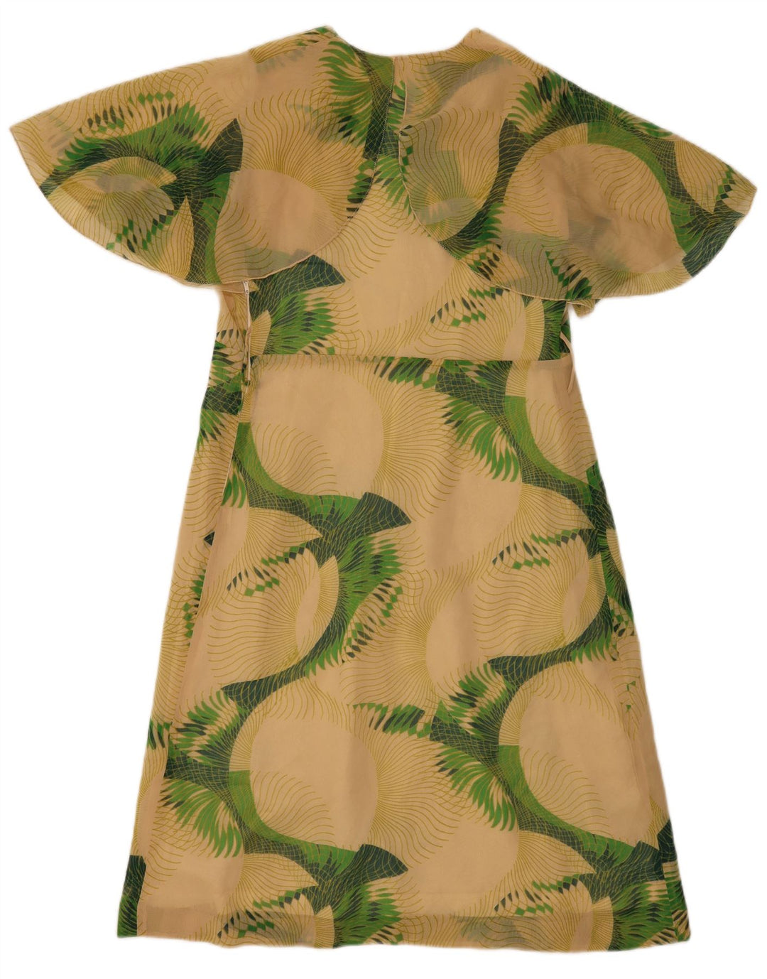 Abito a trapezio da donna Bagarry IT 44 Beige medio floreale