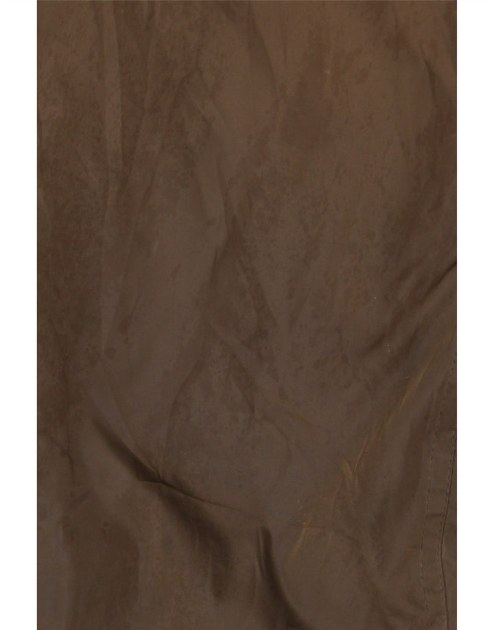 Giubbotto bomber da uomo Zara UK 36 piccolo poliestere marrone