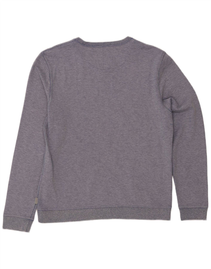 Felpa da donna TED BAKER maglione taglia 6 2XL cotone blu